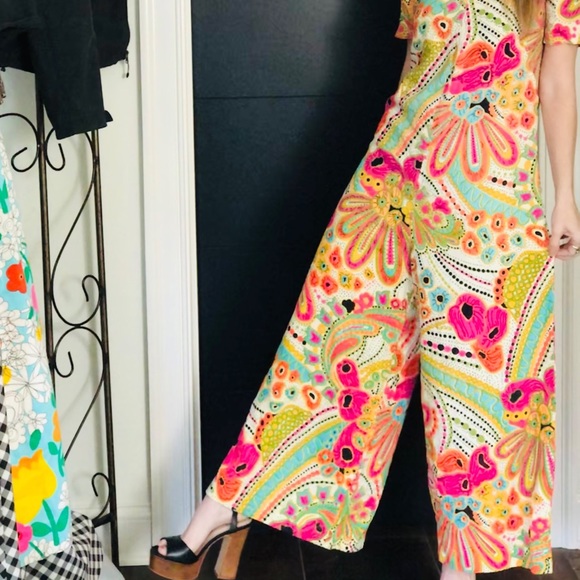 SOLD Vintage 70s handmade jumpsuit one of a kind - Picture 7 of 10